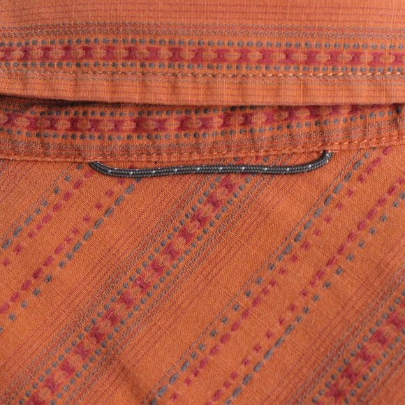 REI Short Sleeve Button Down Hiking Shirt Mens L - Picture 9 of 9